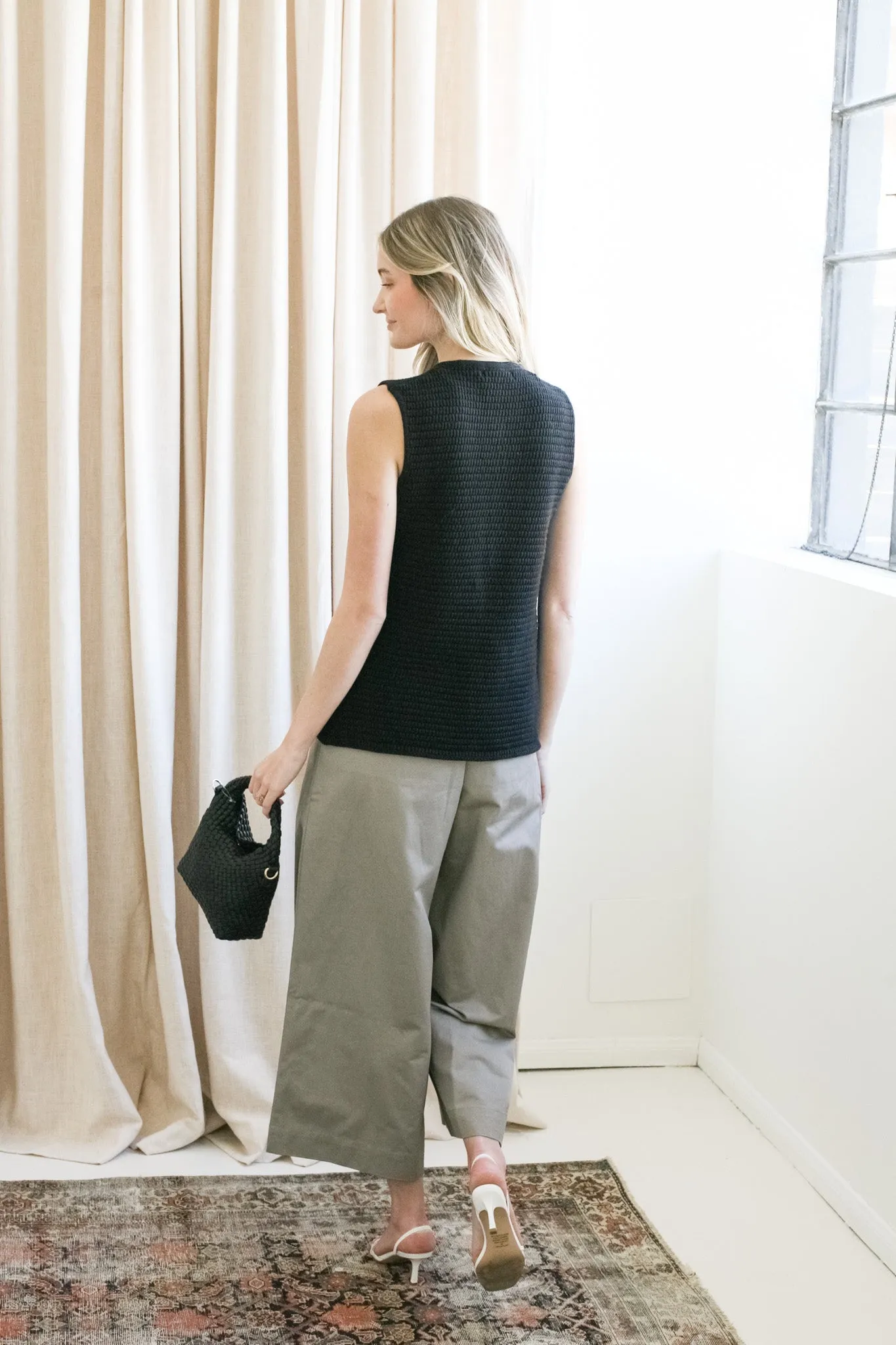 Wendy Wide Leg Pant - Stone casual use