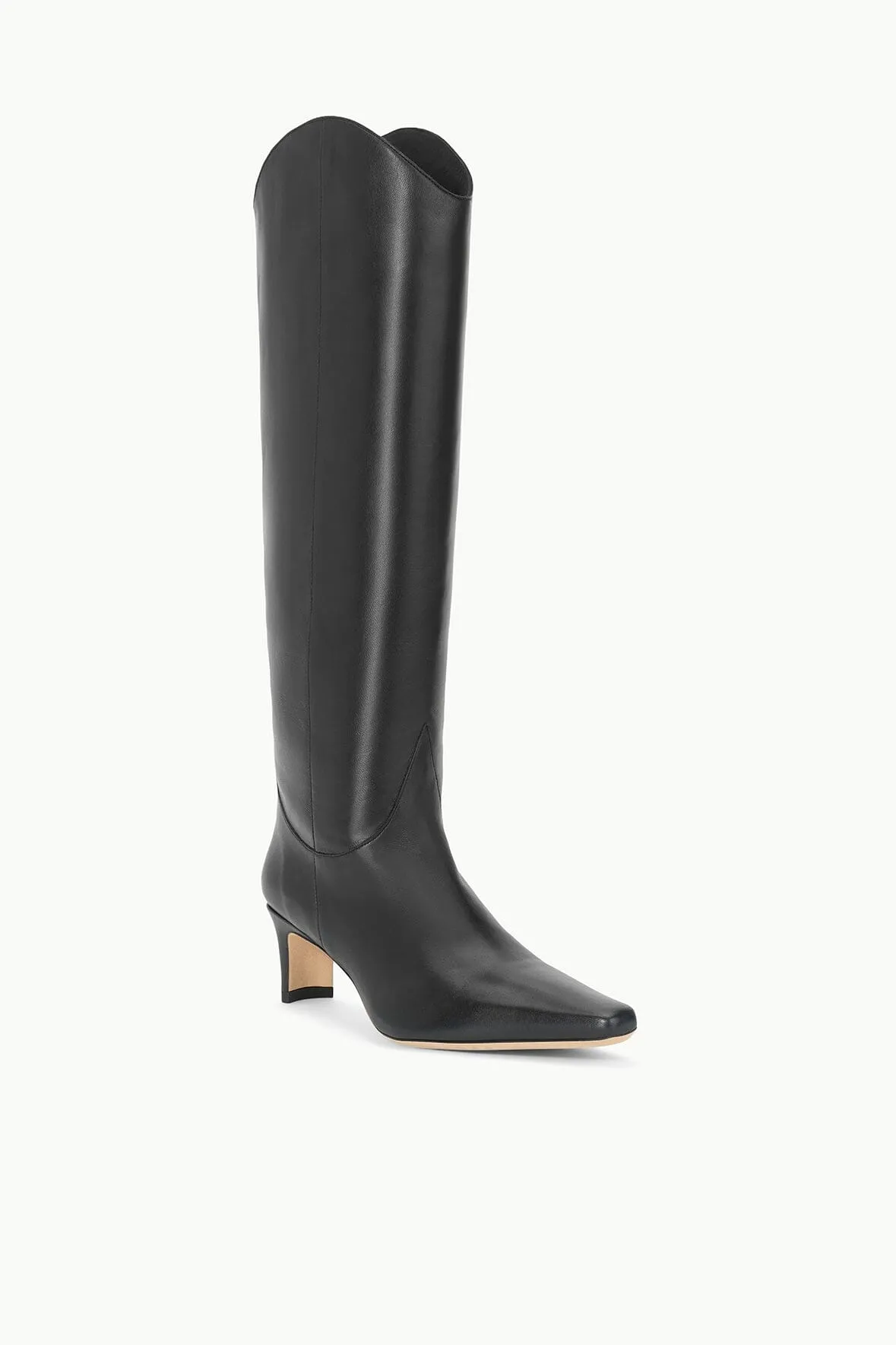 WESTERN WALLY BOOT | BLACK Warm lining