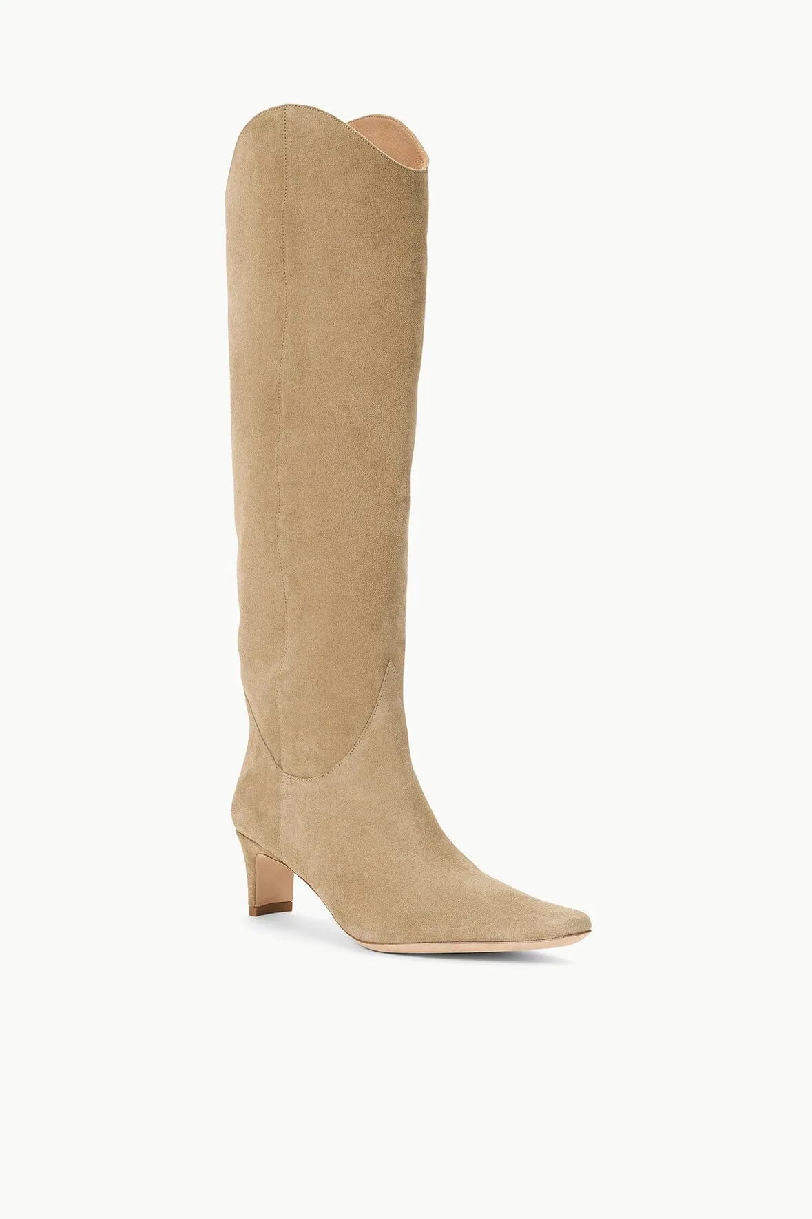 WESTERN WALLY BOOT | DUNE SUEDE Simple style