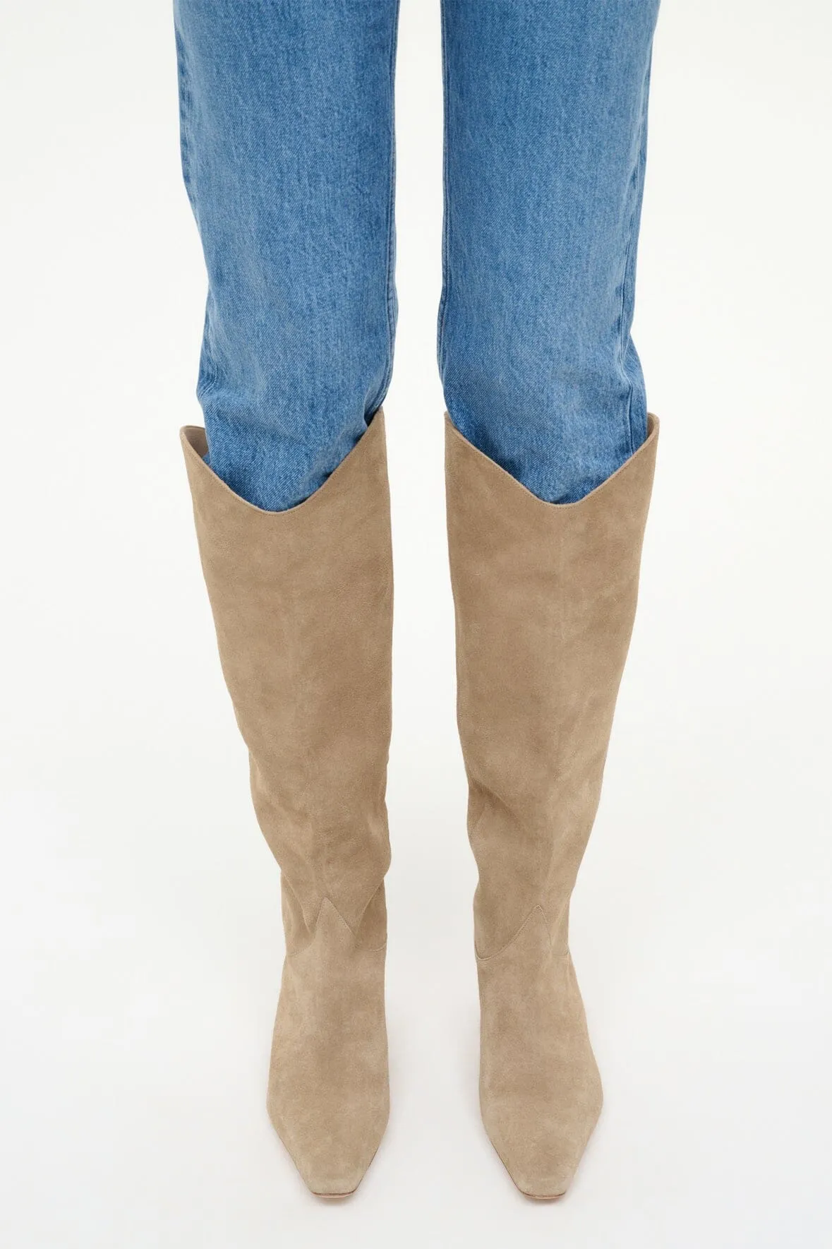 WESTERN WALLY BOOT | DUNE SUEDE Warm padding