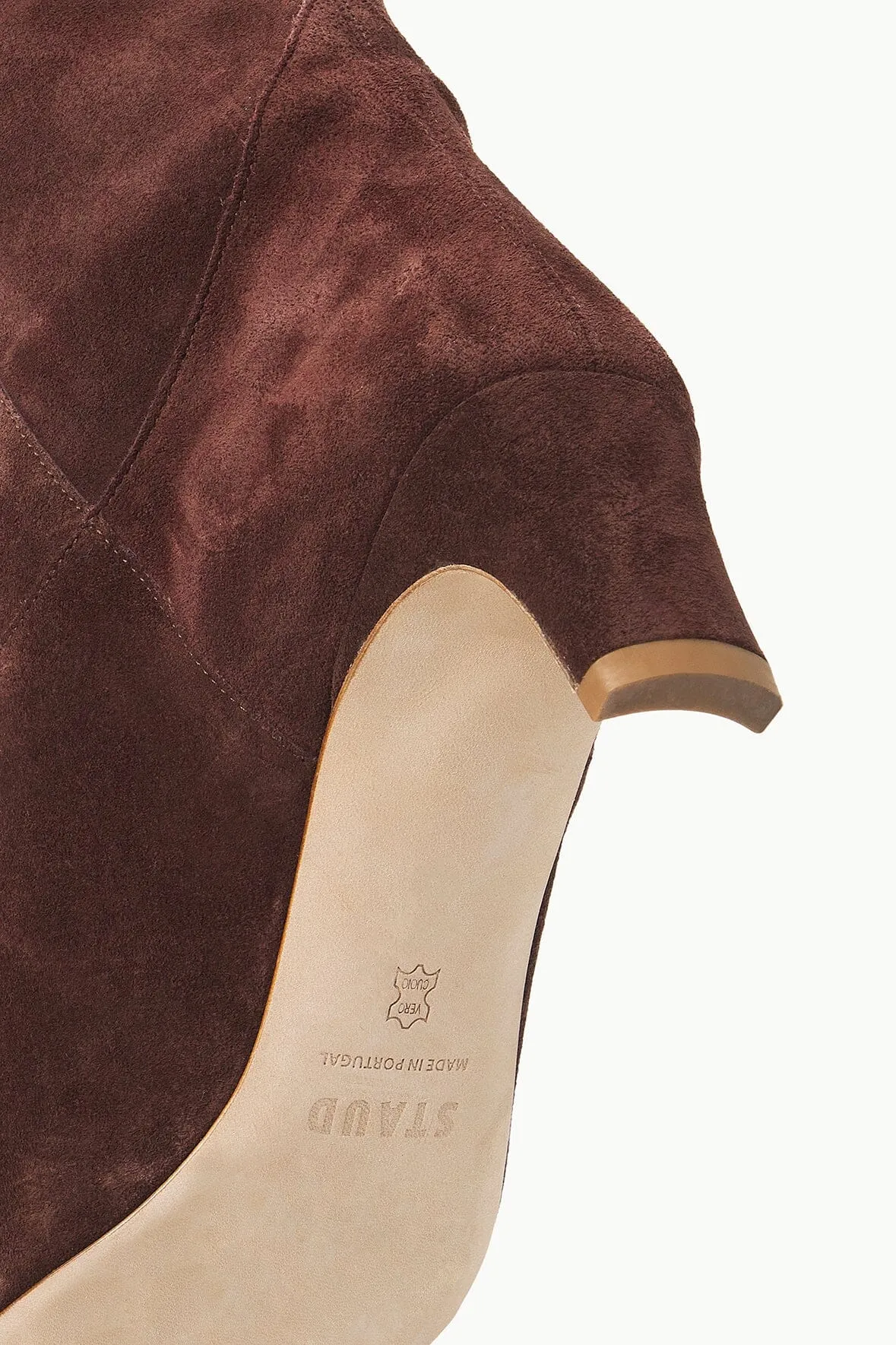WESTERN WALLY BOOT | MAHOGANY SUEDE Guard tough
