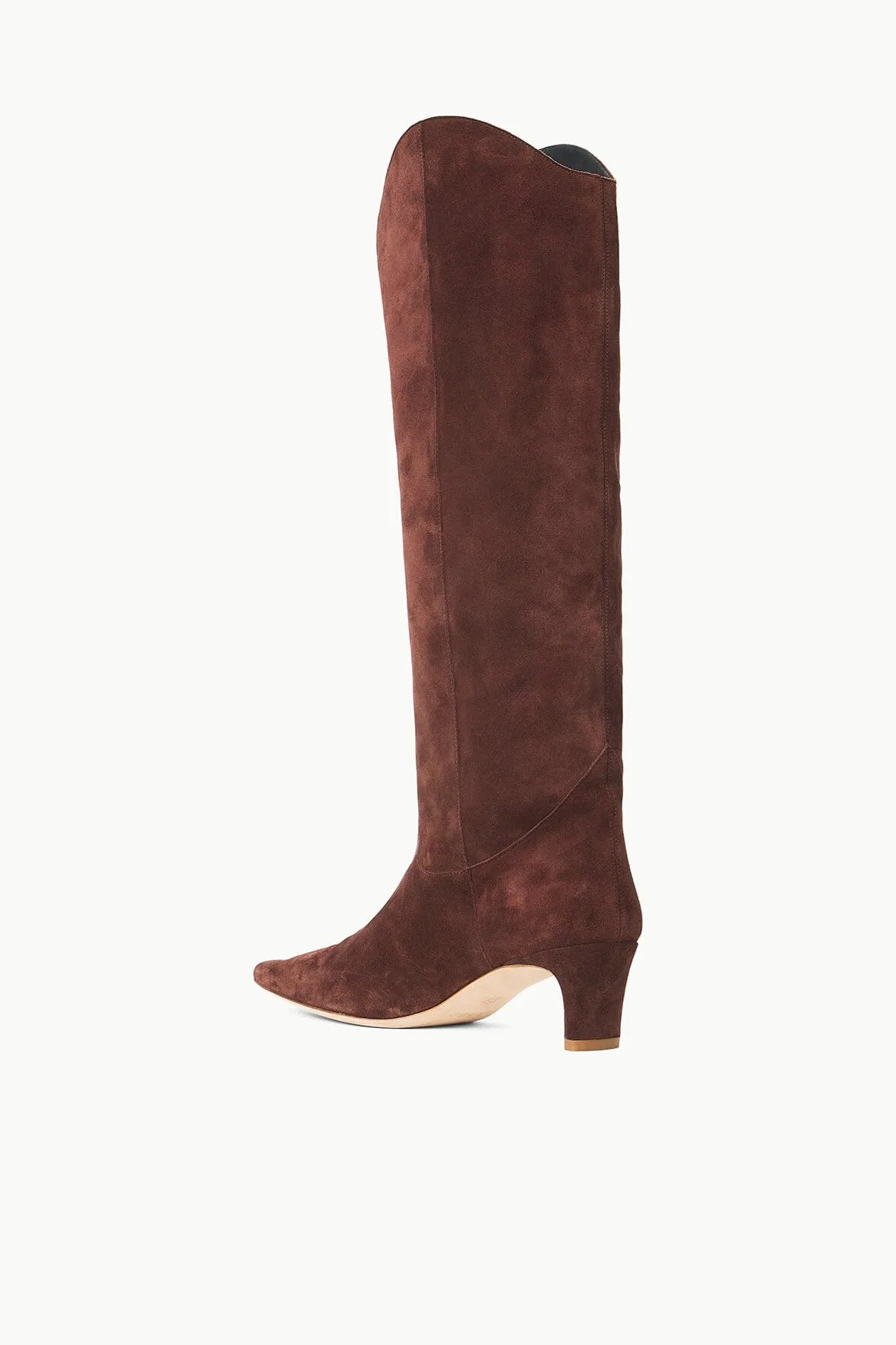 WESTERN WALLY BOOT | MAHOGANY SUEDE City wear