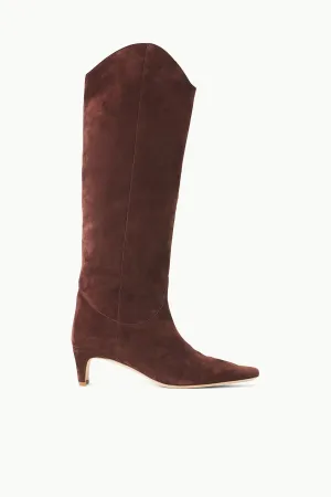 WESTERN WALLY BOOT | MAHOGANY SUEDE Outdoor leisure