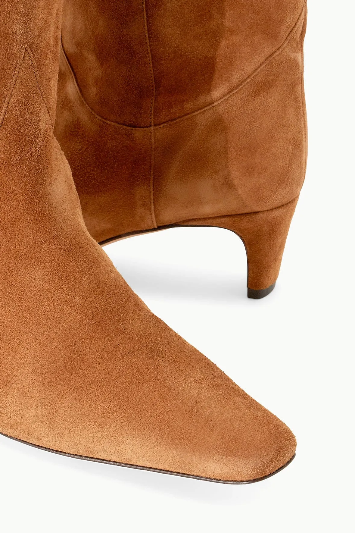 WESTERN WALLY BOOT | TAN SUEDE Custom design