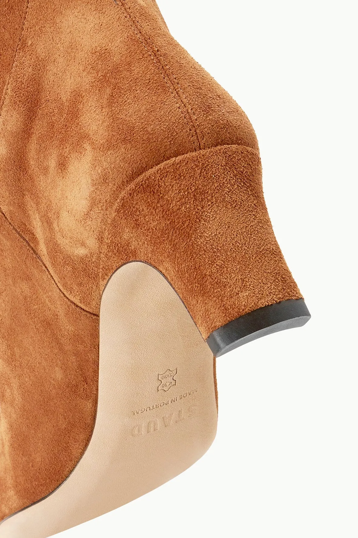 WESTERN WALLY BOOT | TAN SUEDE Premium leather