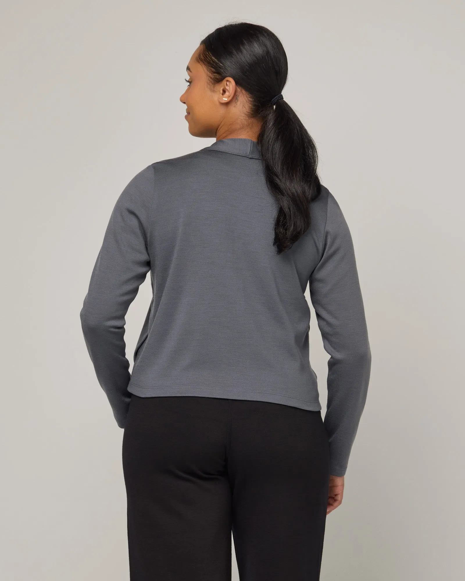 Winona Crop Cardigan light comfort