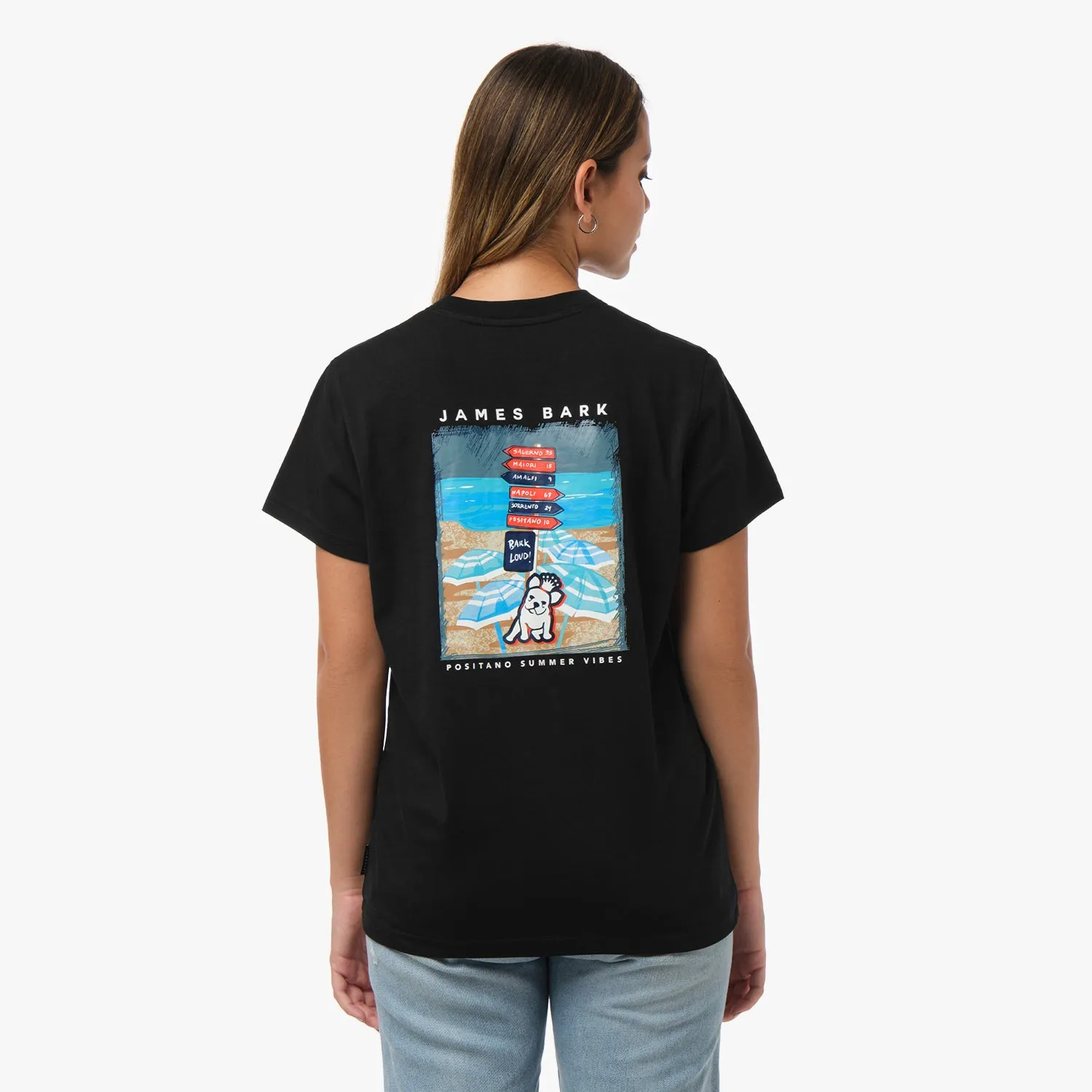 Women's Amalfi Signs Graphic Tee everyday basic