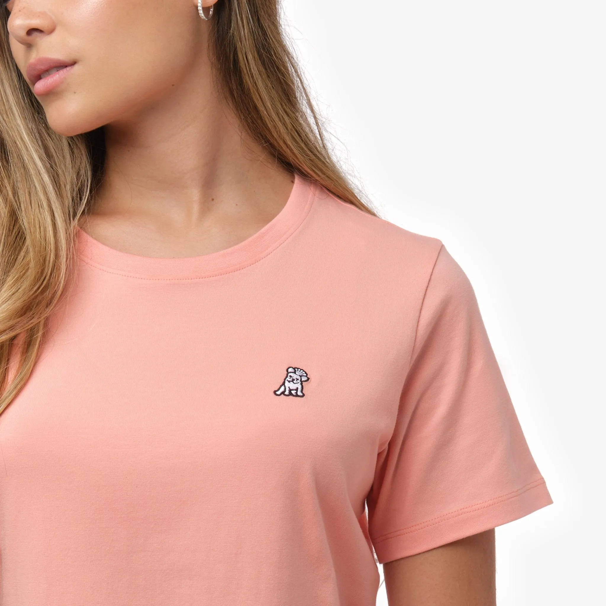 Women's Crew Neck Jersey T-Shirt effortless chic