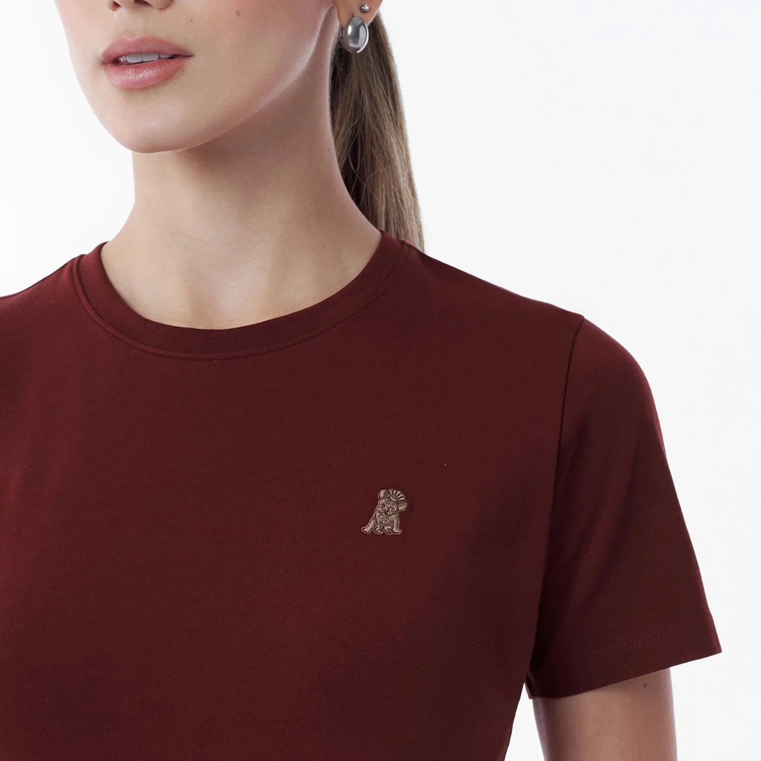Women's Crew Neck Jersey T-Shirt match all