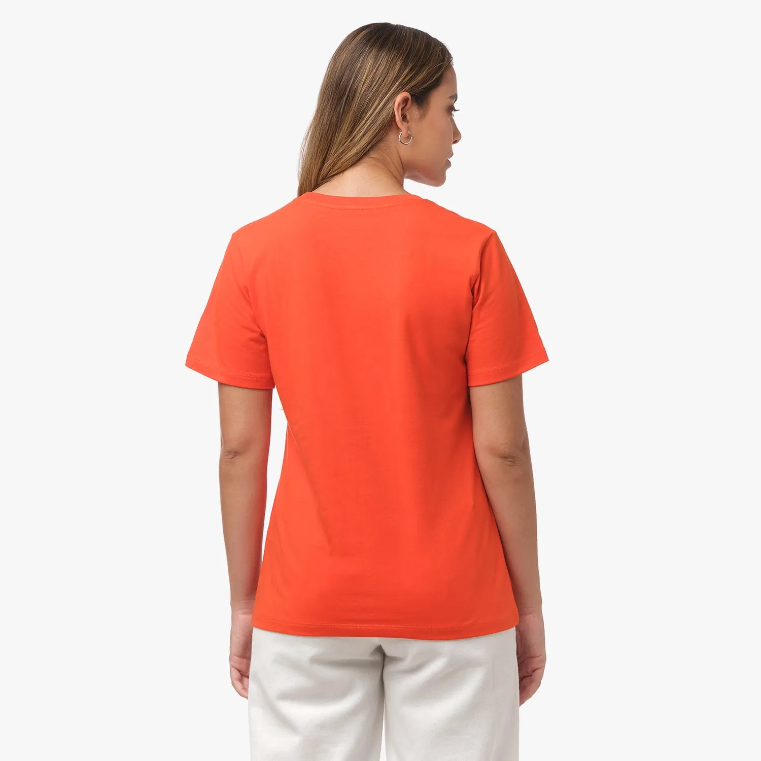 Women's Crew Neck Jersey T-Shirt go casual