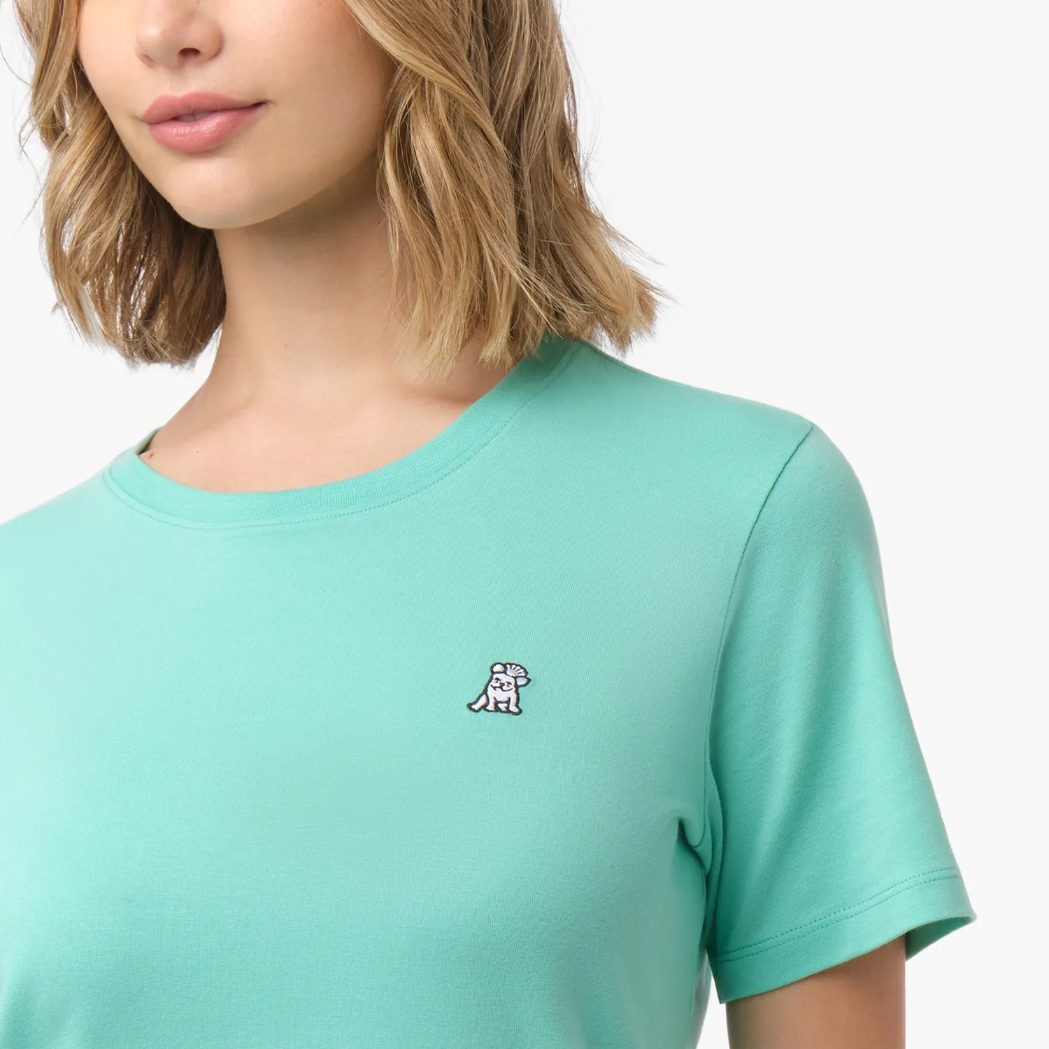 Women's Crew Neck Jersey T-Shirt breathable fit