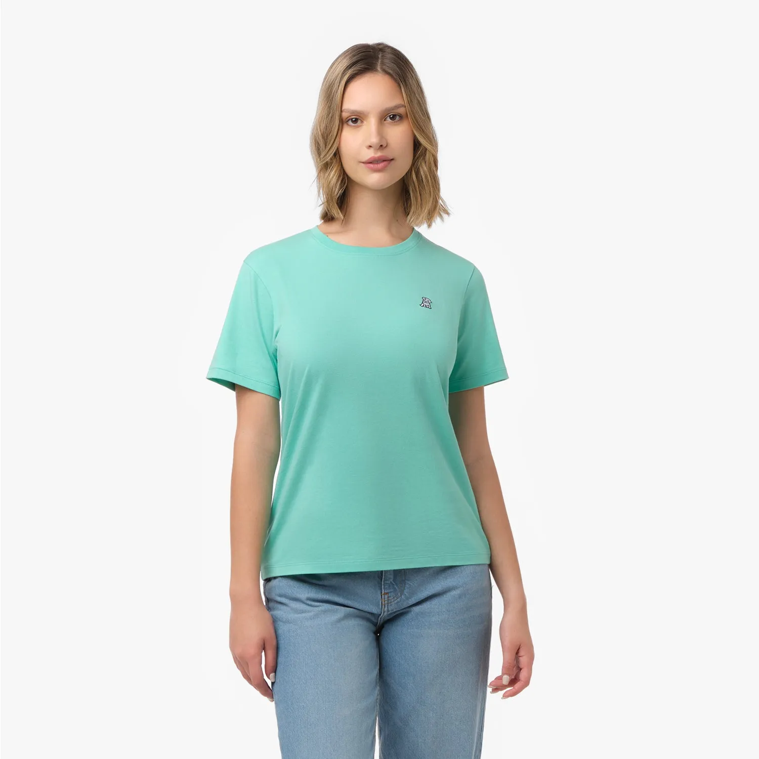Women's Crew Neck Jersey T-Shirt outdoor ready