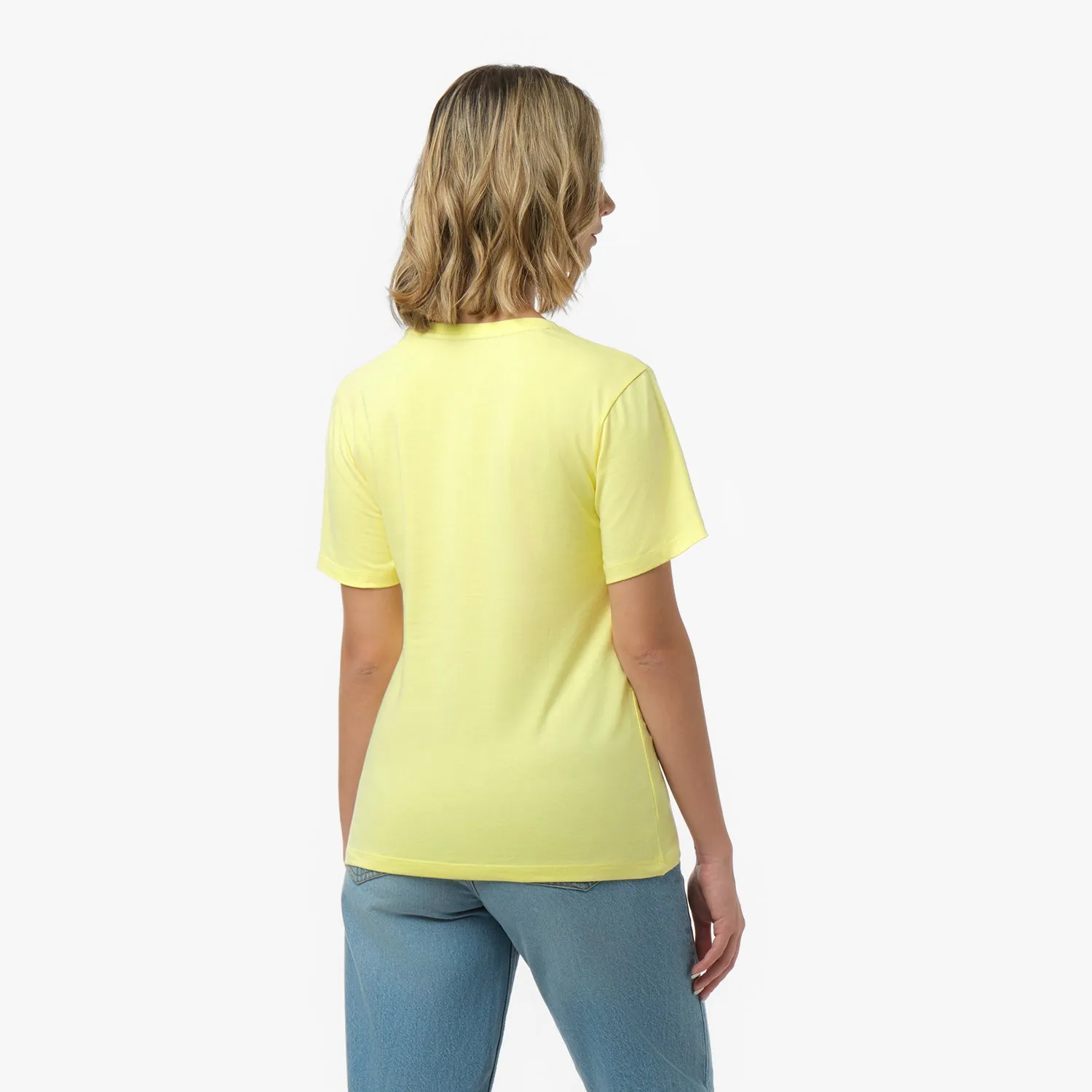Women's Crew Neck Jersey T-Shirt freedom mode
