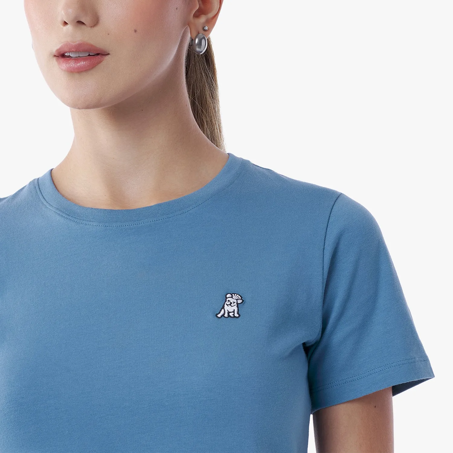 Women's Crew Neck Jersey T-Shirt air layer
