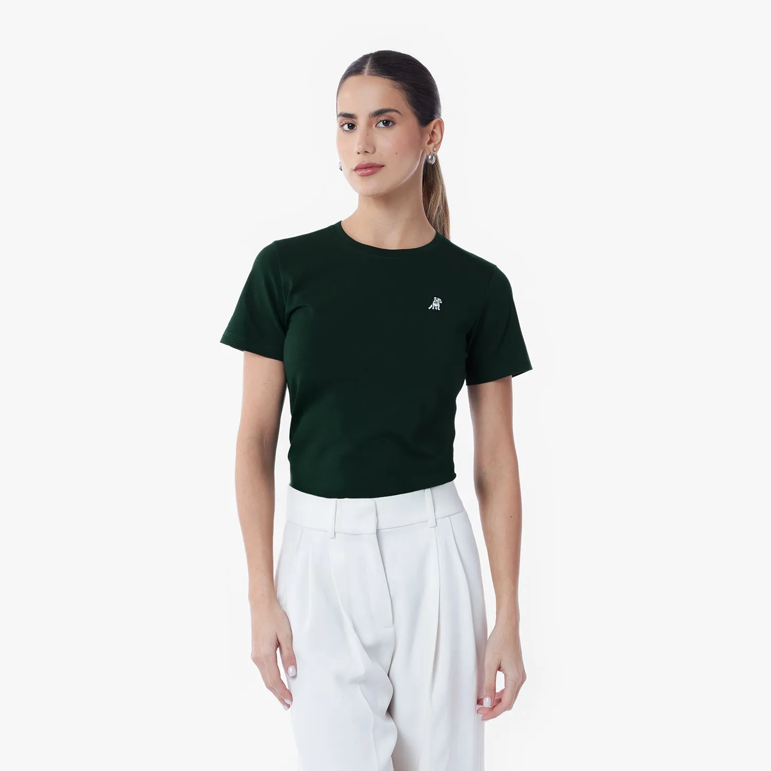 Women's Crew Neck Jersey T-Shirt trend touch
