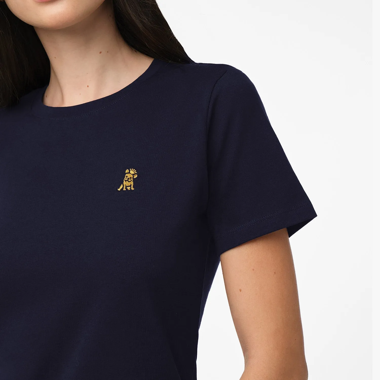 Women's Crew Neck T-Shirt fluid form