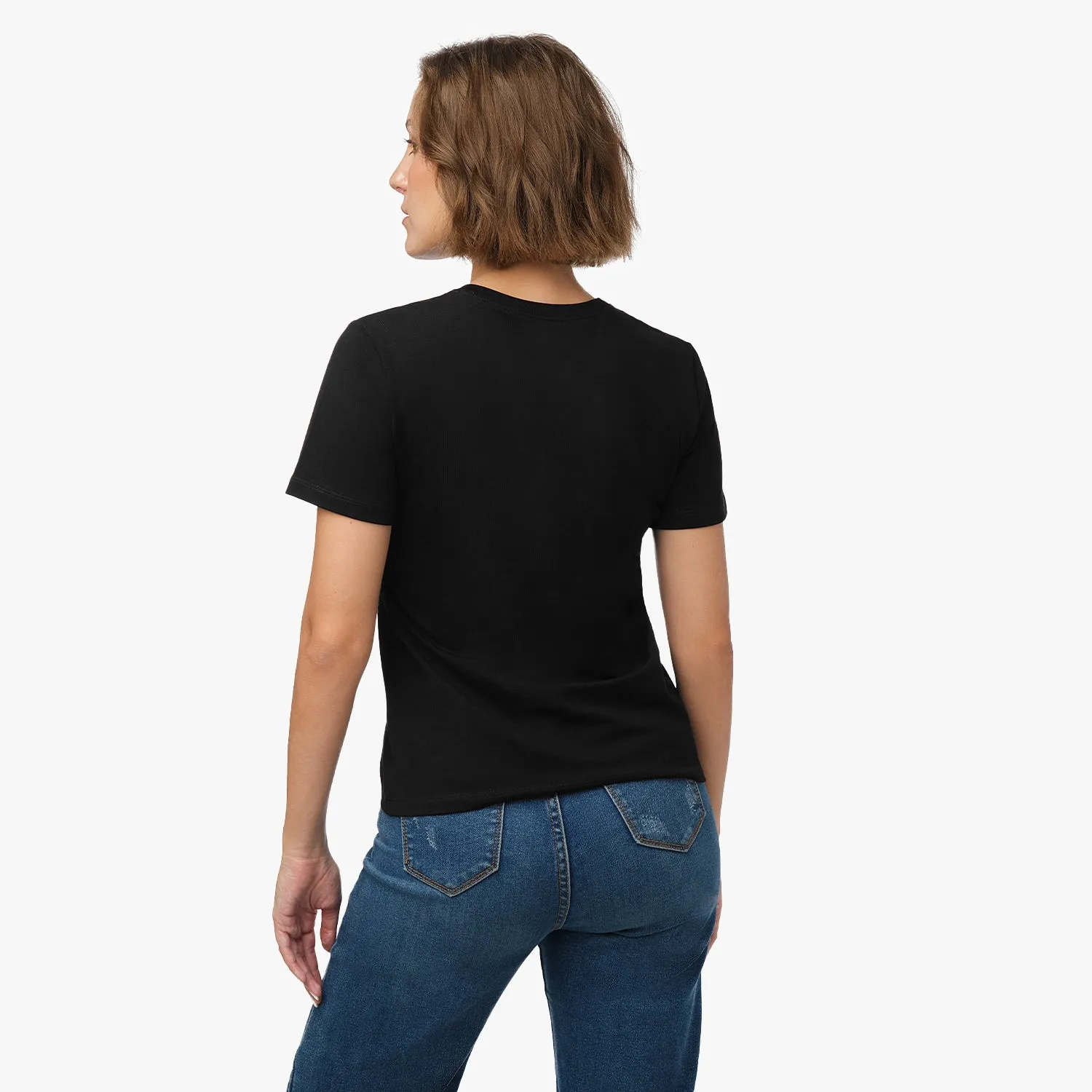 Women's Crew Neck T-Shirt real mood