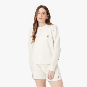 Women's French Terry Crew Neck Sweatshirt Fit tool