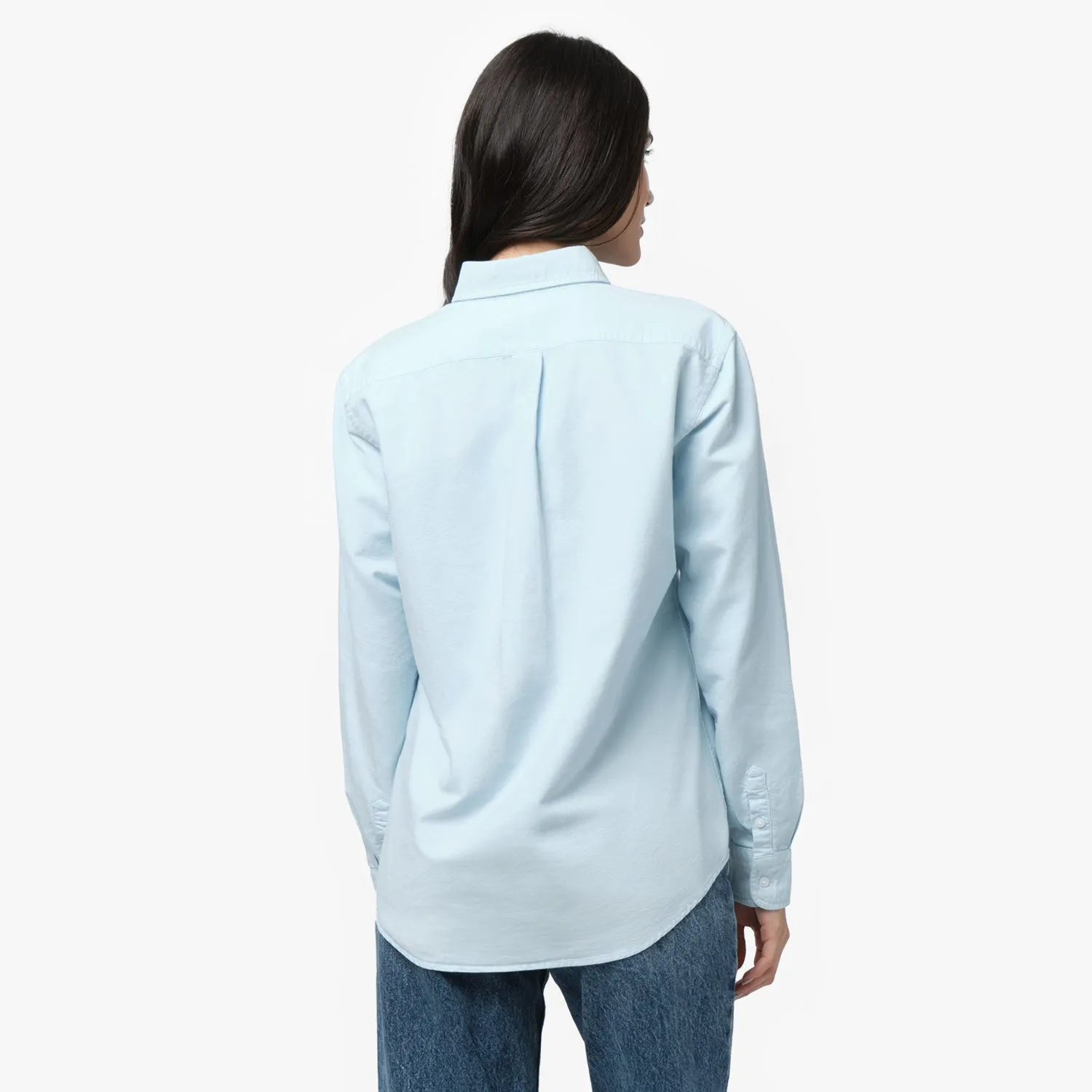 Women's Oxford Button Down Shirt bold edge