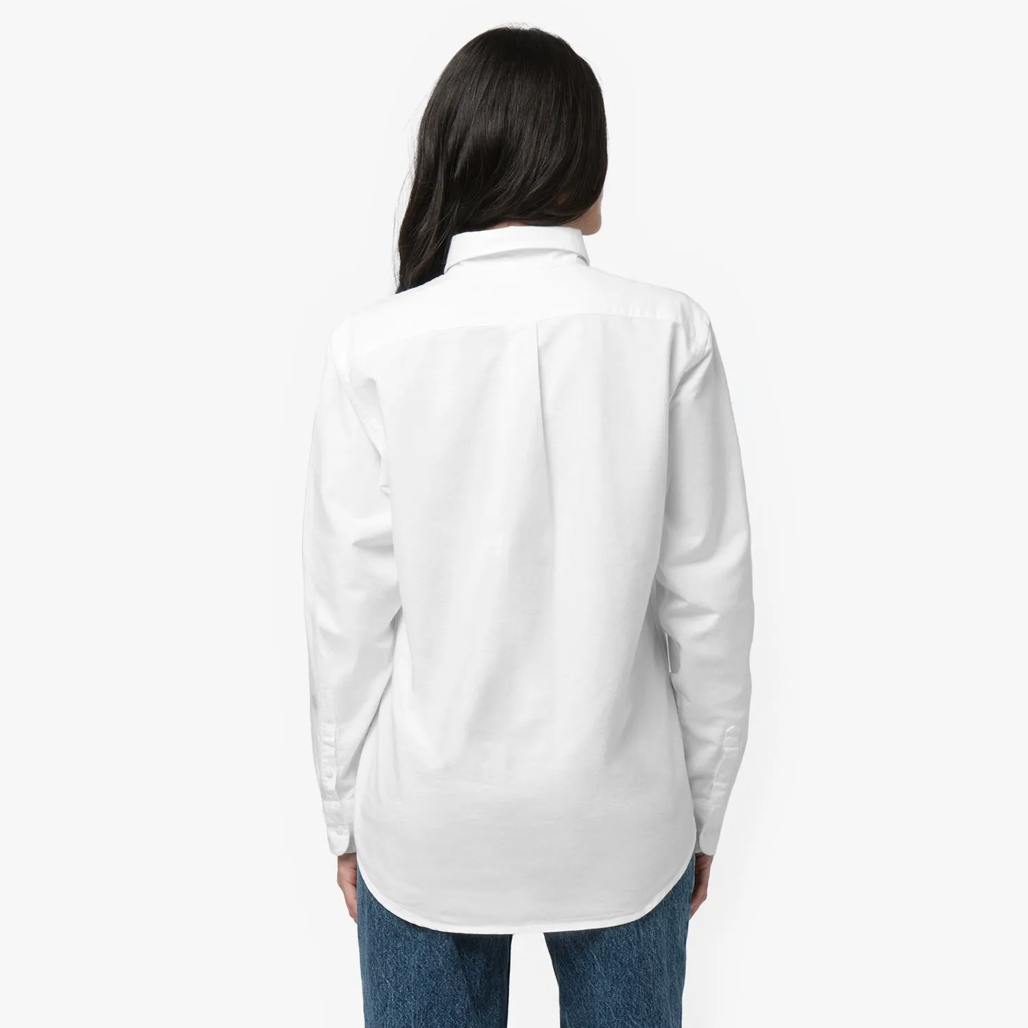 Women's Oxford Button Down Shirt active mood