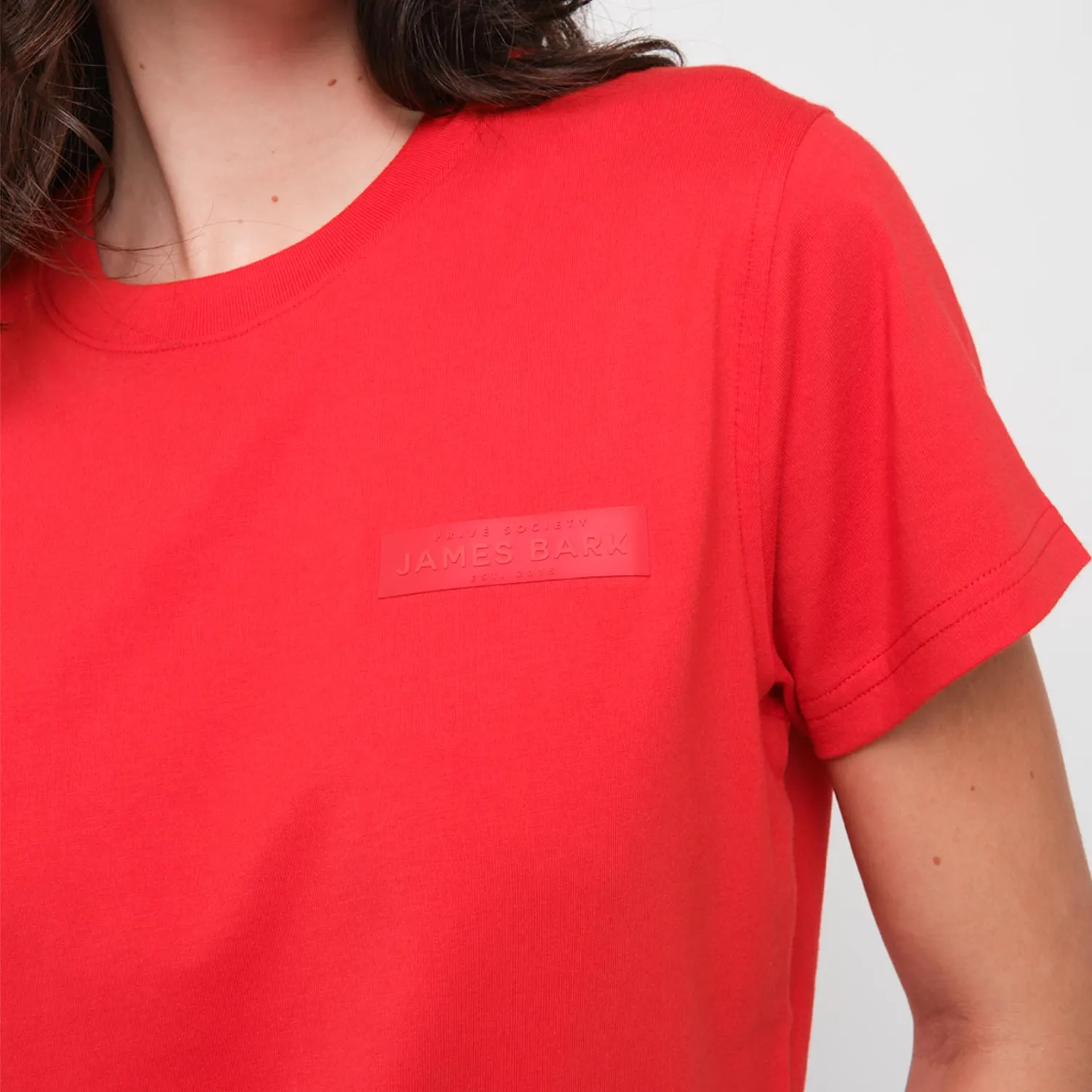 Women's Priv Patch Jersey Tee breathable fit