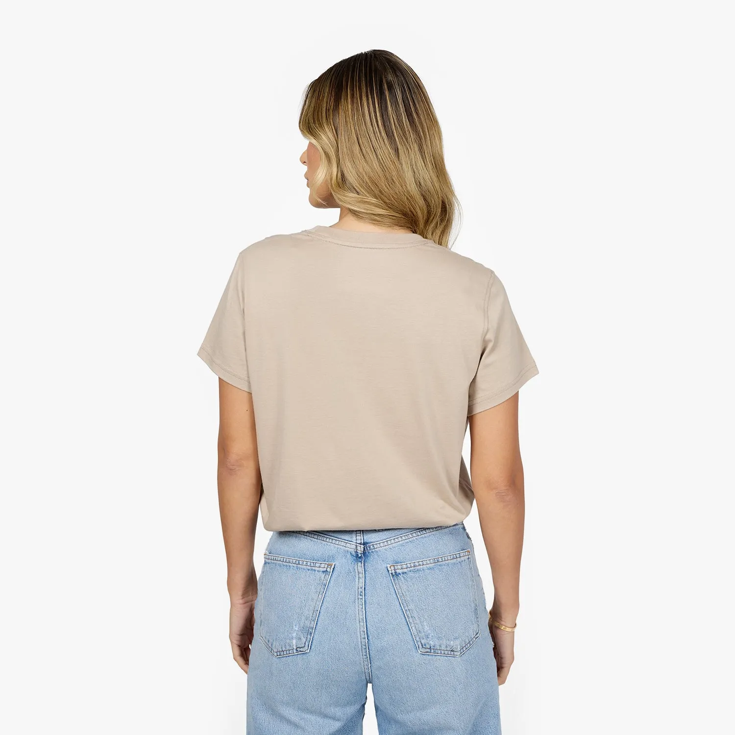 Women's Priv Patch Jersey Tee match vibe