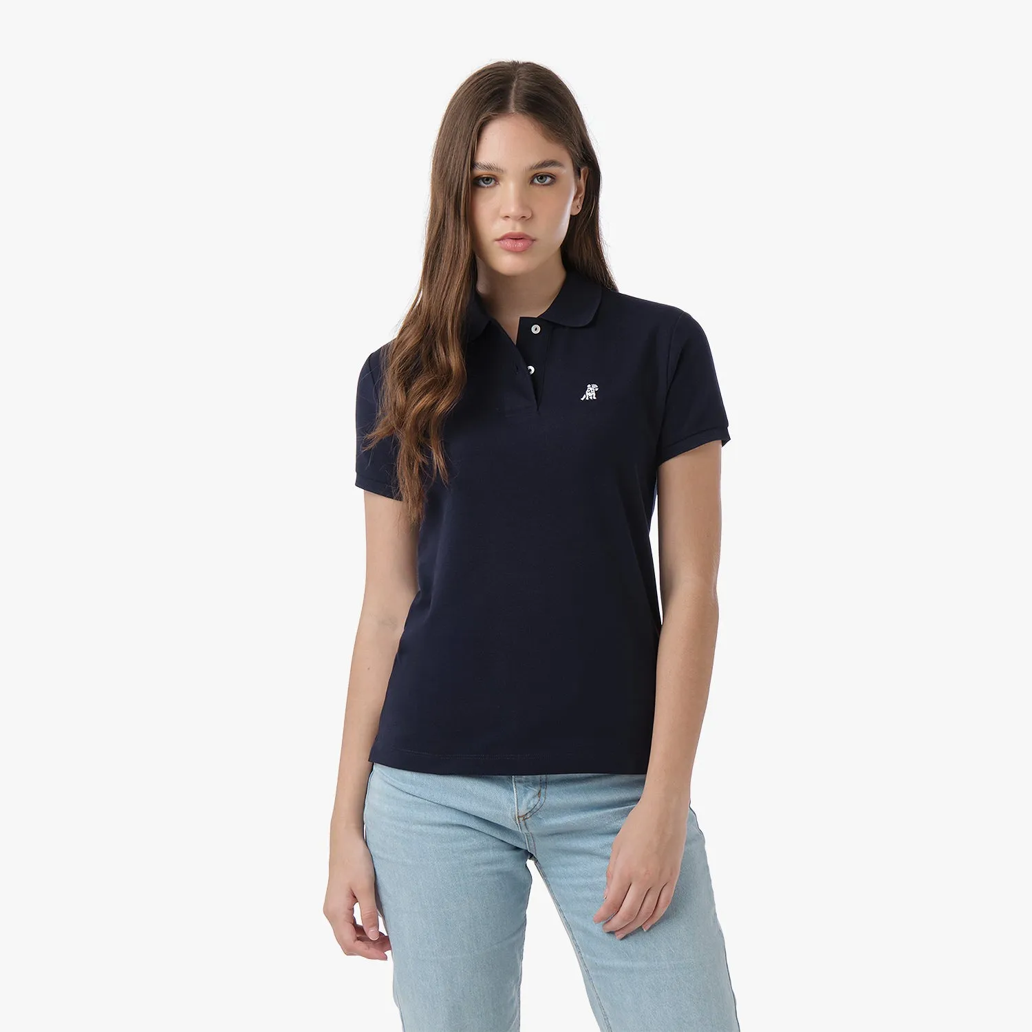 Women's Regular Fit Polo Shirt shaped fit