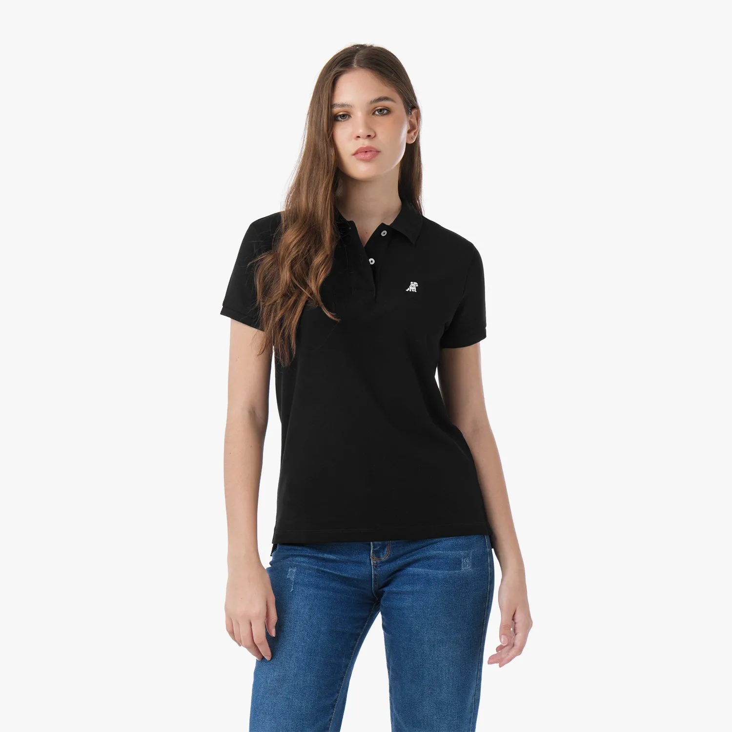 Women's Regular Fit Polo Shirt party vibe