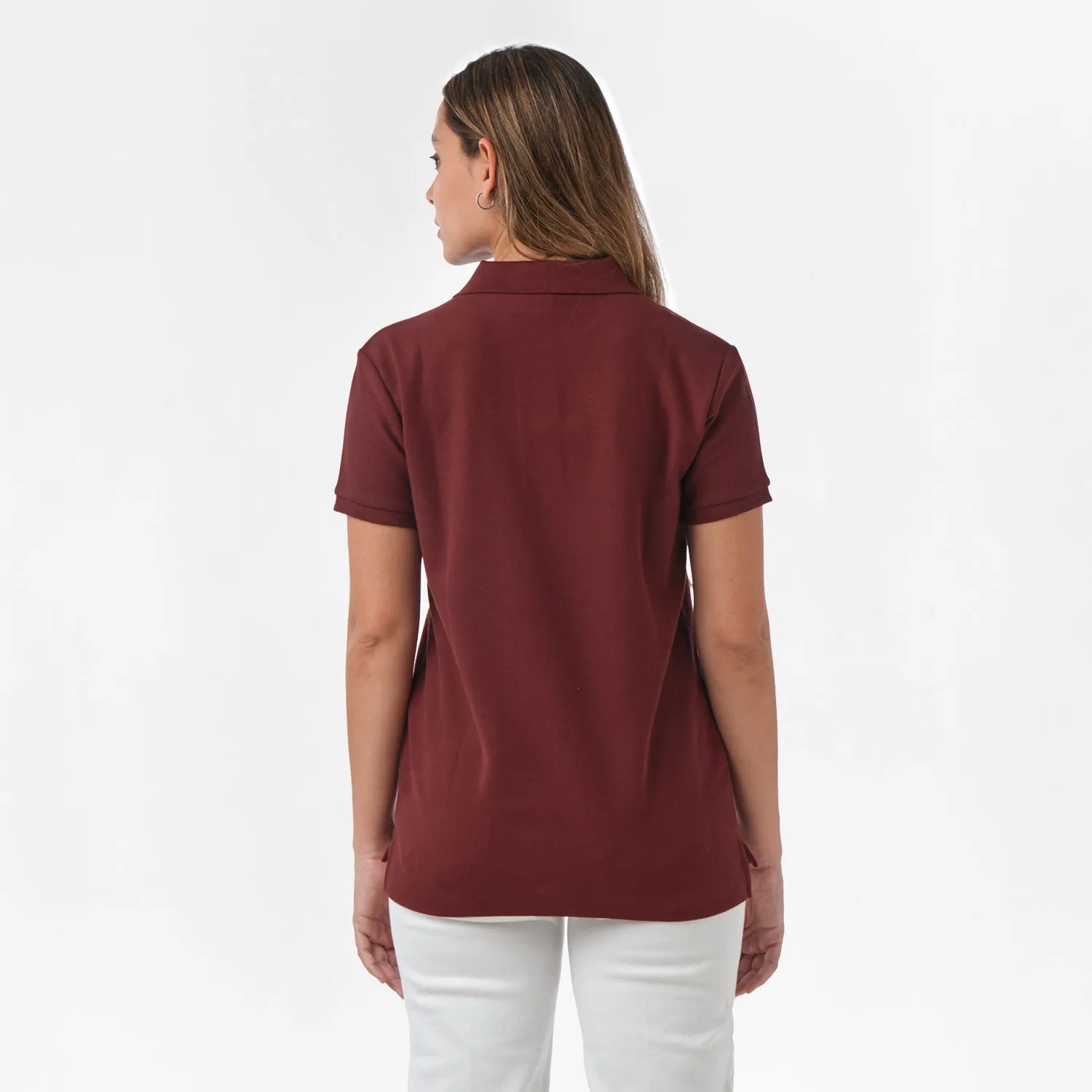 Women's Regular Fit Polo Shirt social vibe