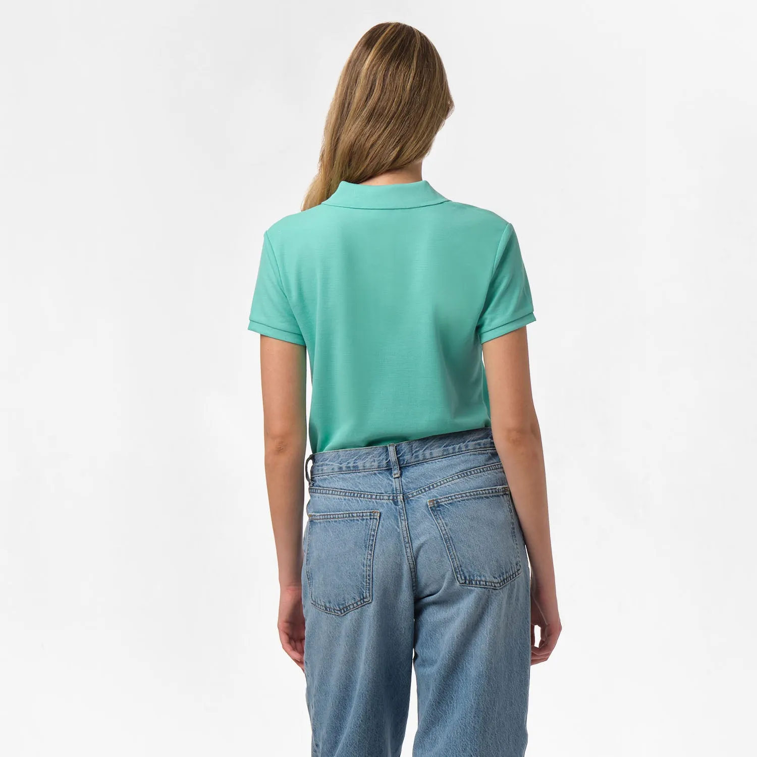 Women's Regular Fit Polo Shirt clean shape