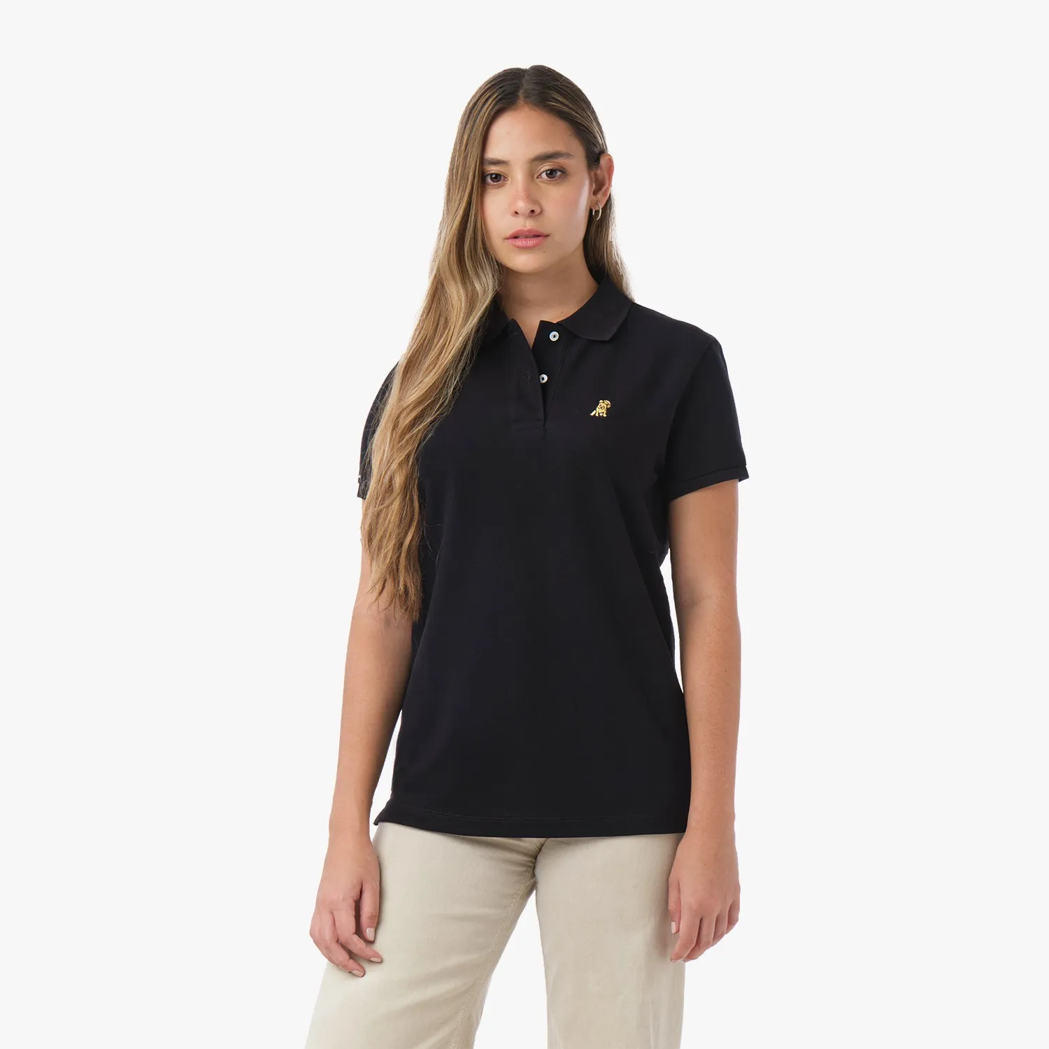 Women's Regular Fit Polo Shirt natural stance