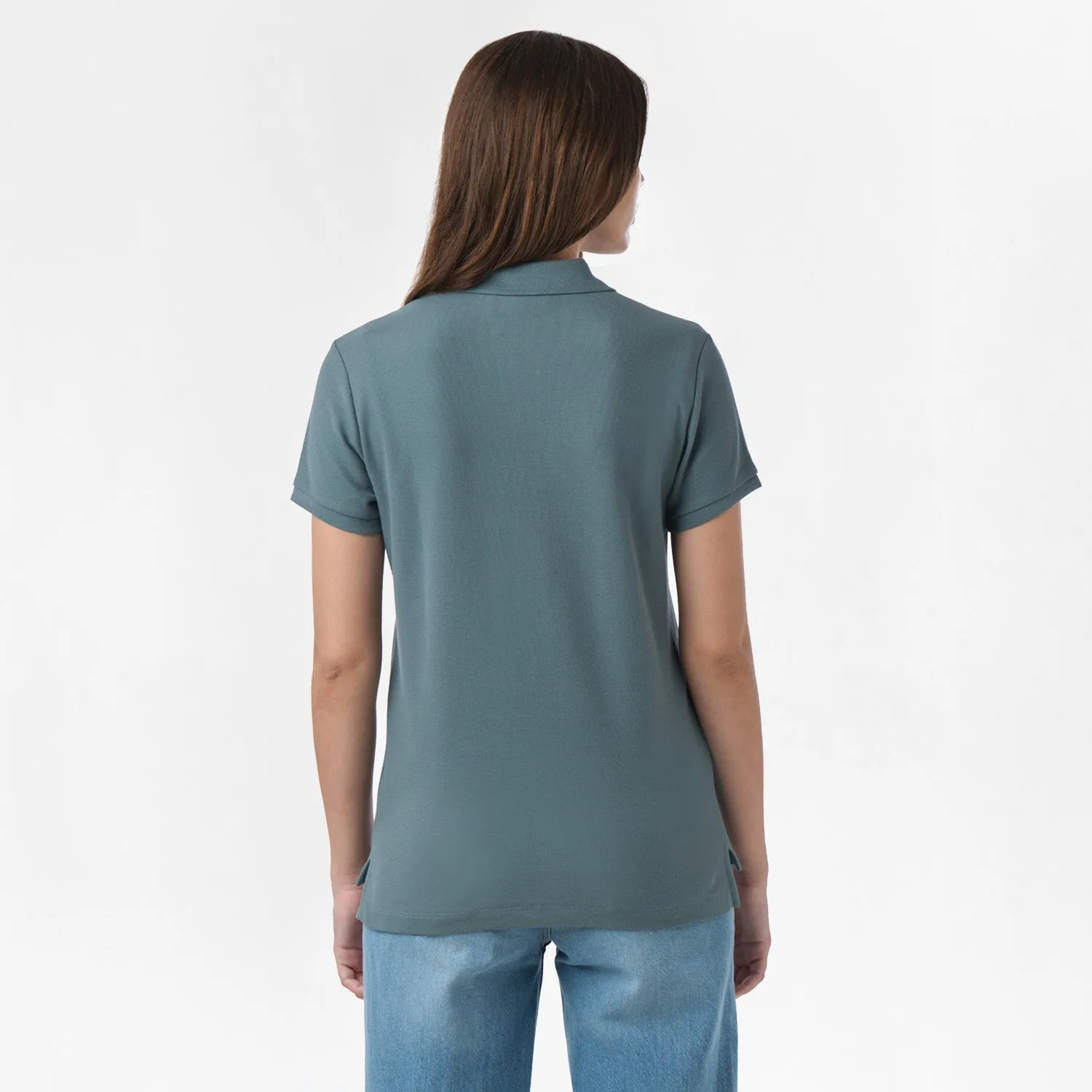 Women's Regular Fit Polo Shirt urban charm