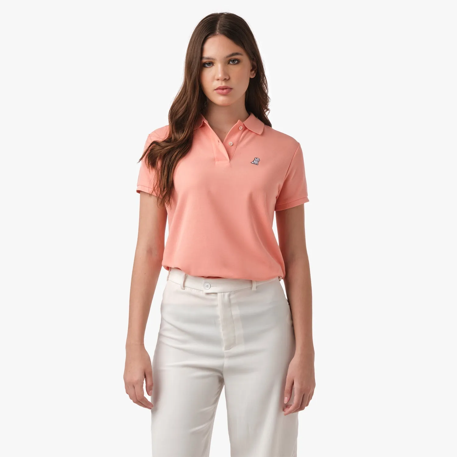 Women's Regular Fit Polo Shirt lifestyle mode