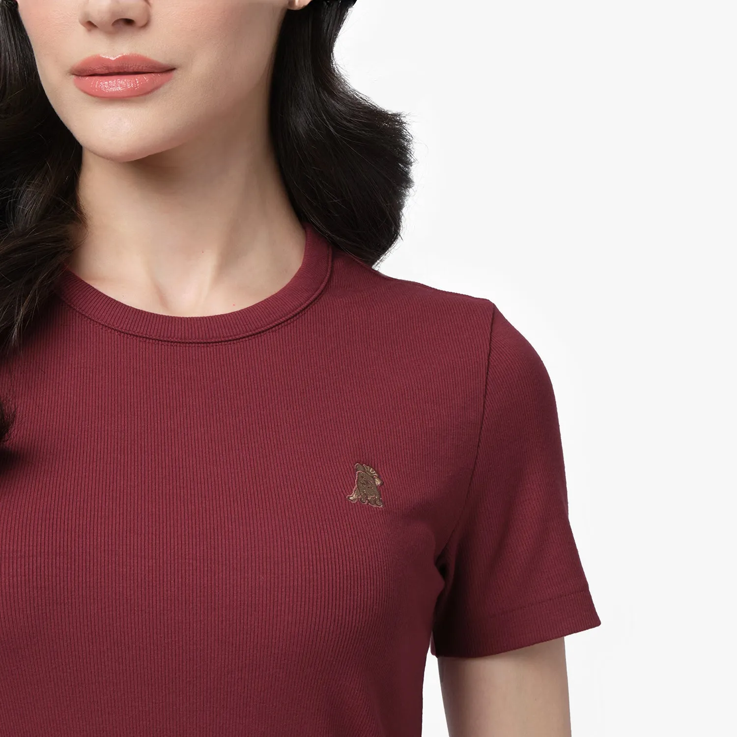 Women's Ribbed T-Shirt feel light