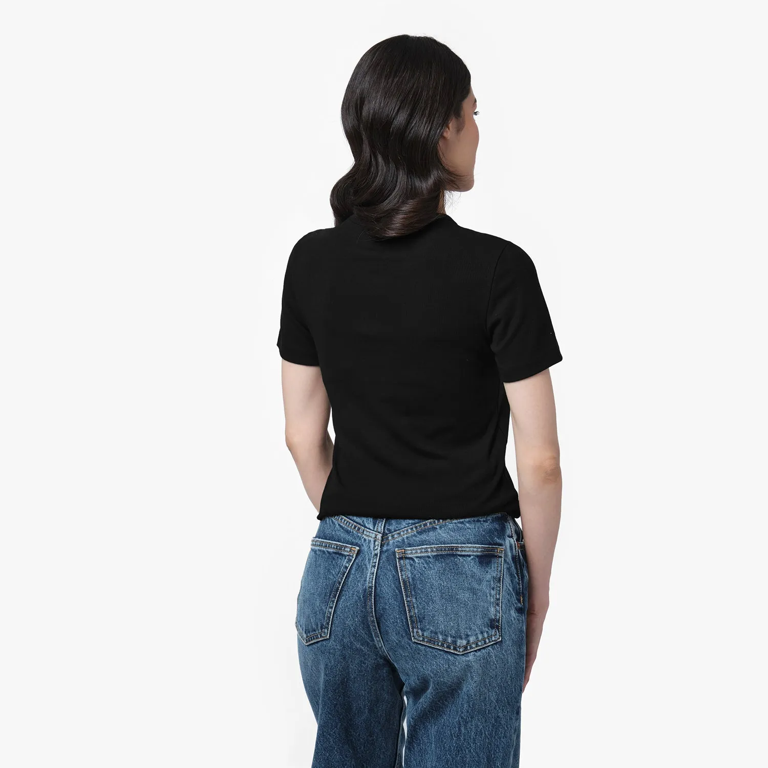 Women's Ribbed T-Shirt bold pick
