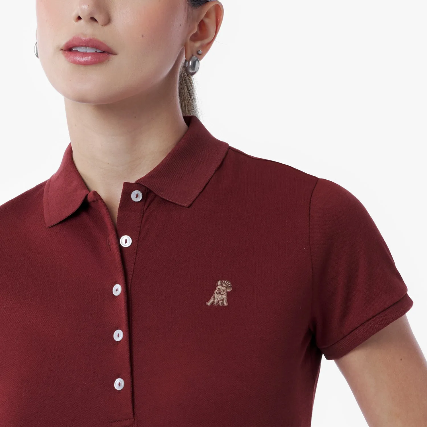 Women's Slim Fit Polo Shirt outfit expert