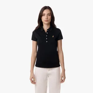 Women's Slim Fit Polo Shirt dressy boost