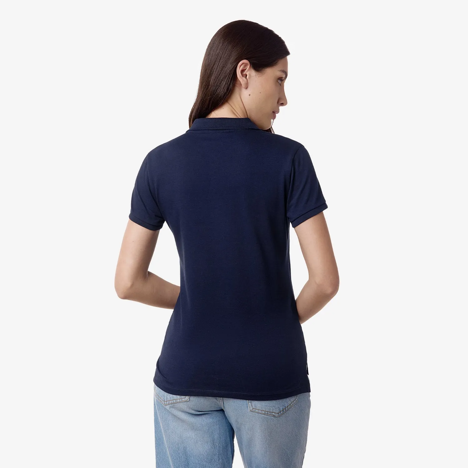 Women's Slim Fit Polo Shirt party vibe