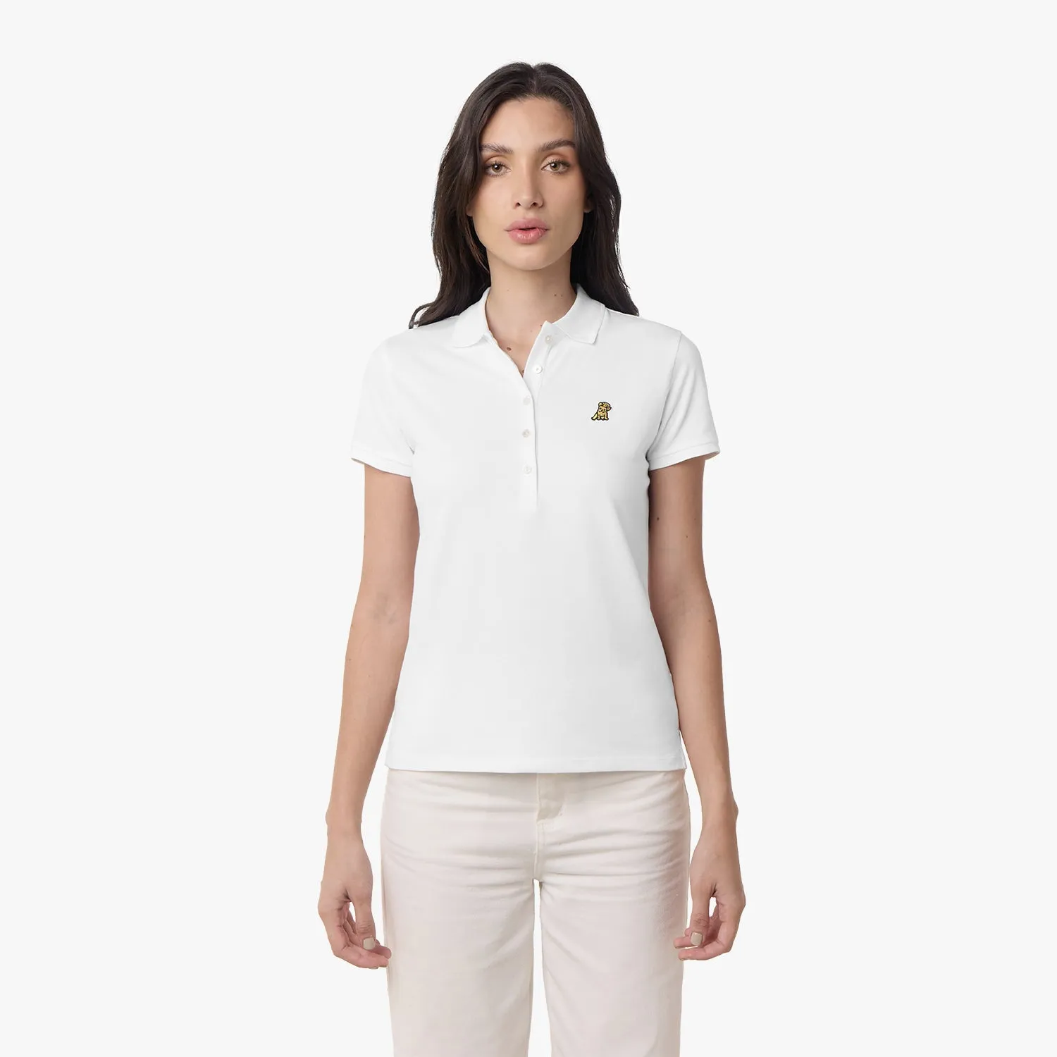 Women's Slim Fit Polo Shirt shaped fit