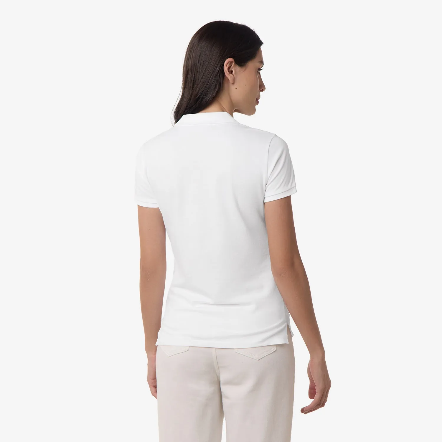Women's Slim Fit Polo Shirt easy stretch