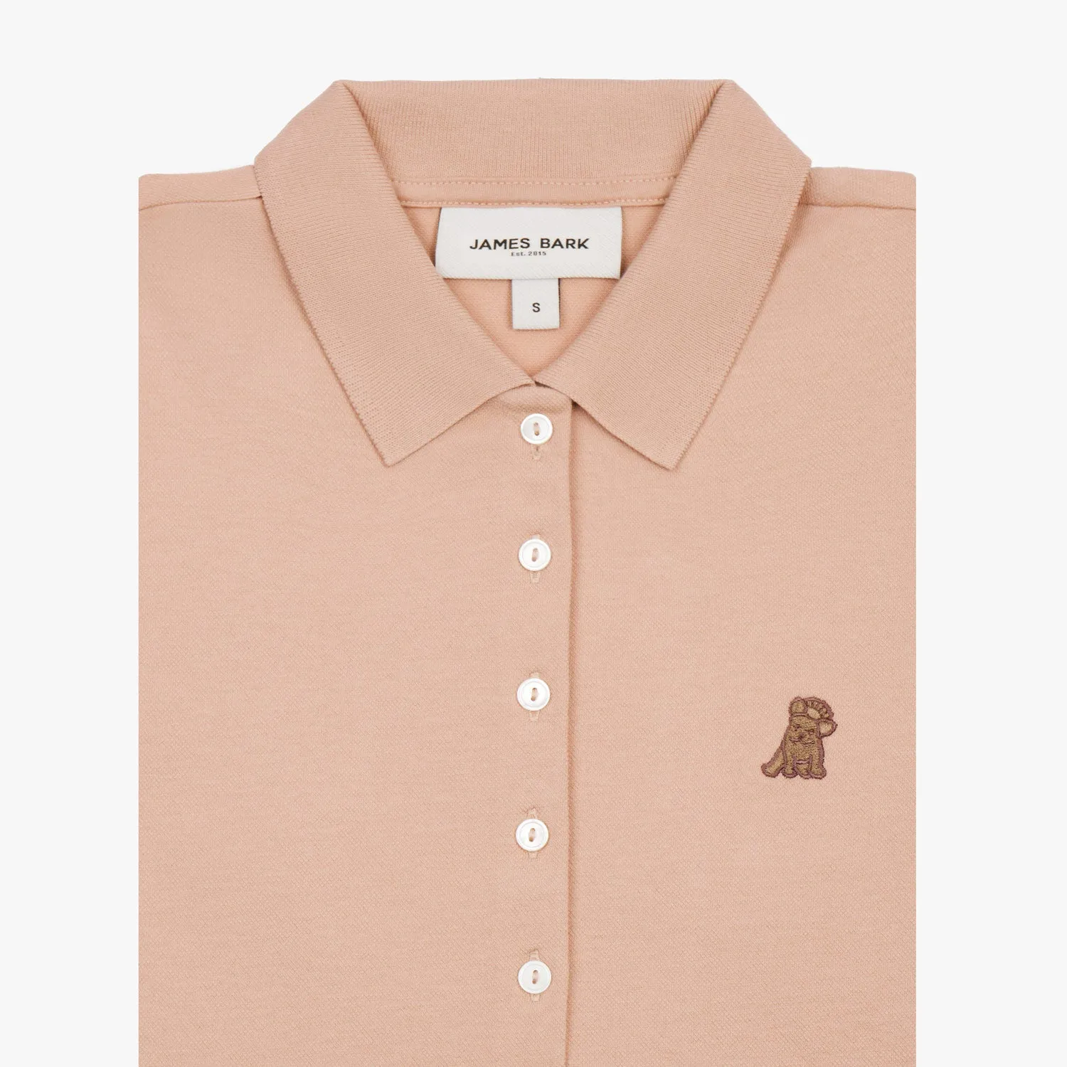 Women's Slim Fit Polo Shirt refined style