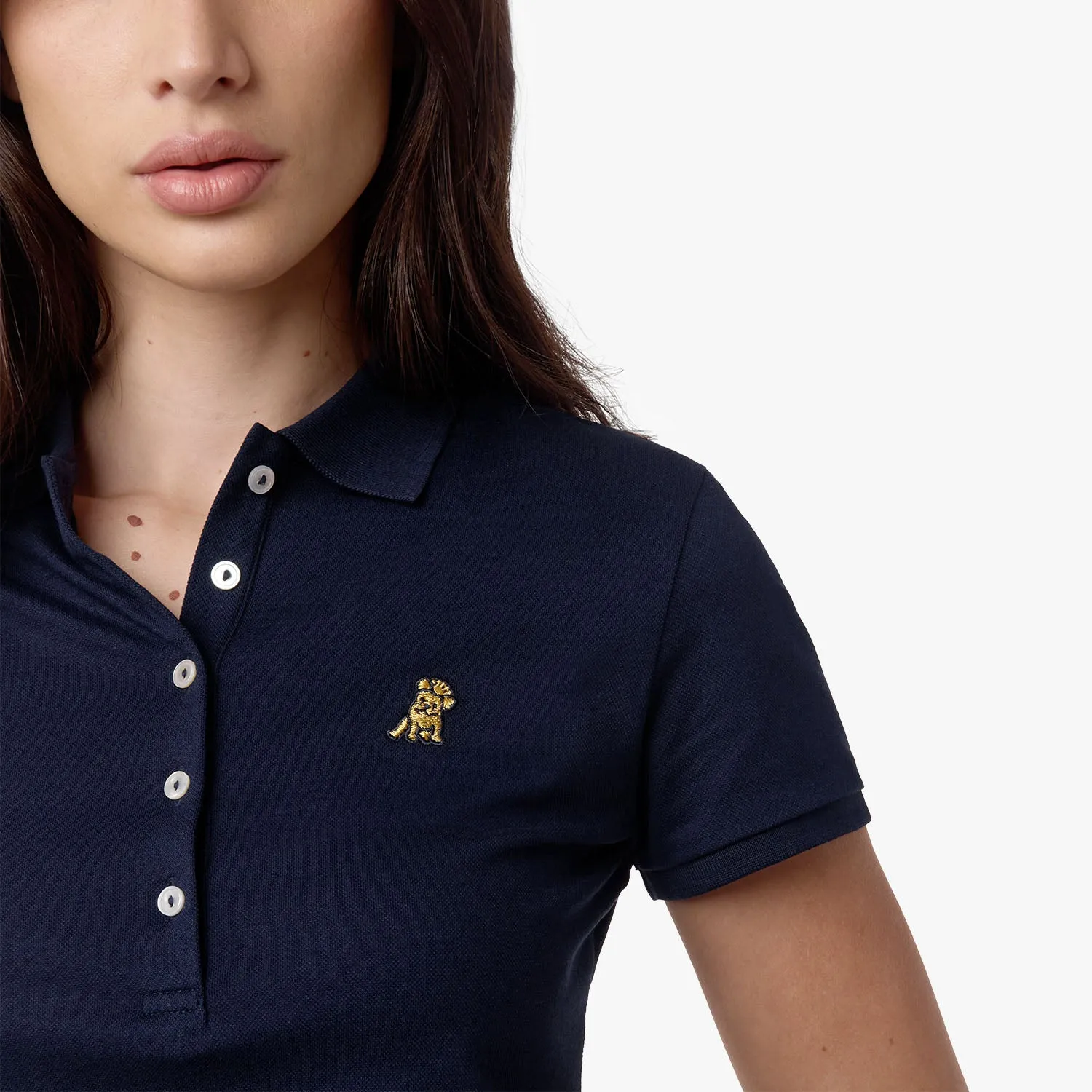 Women's Slim Fit Polo Shirt upgraded comfort