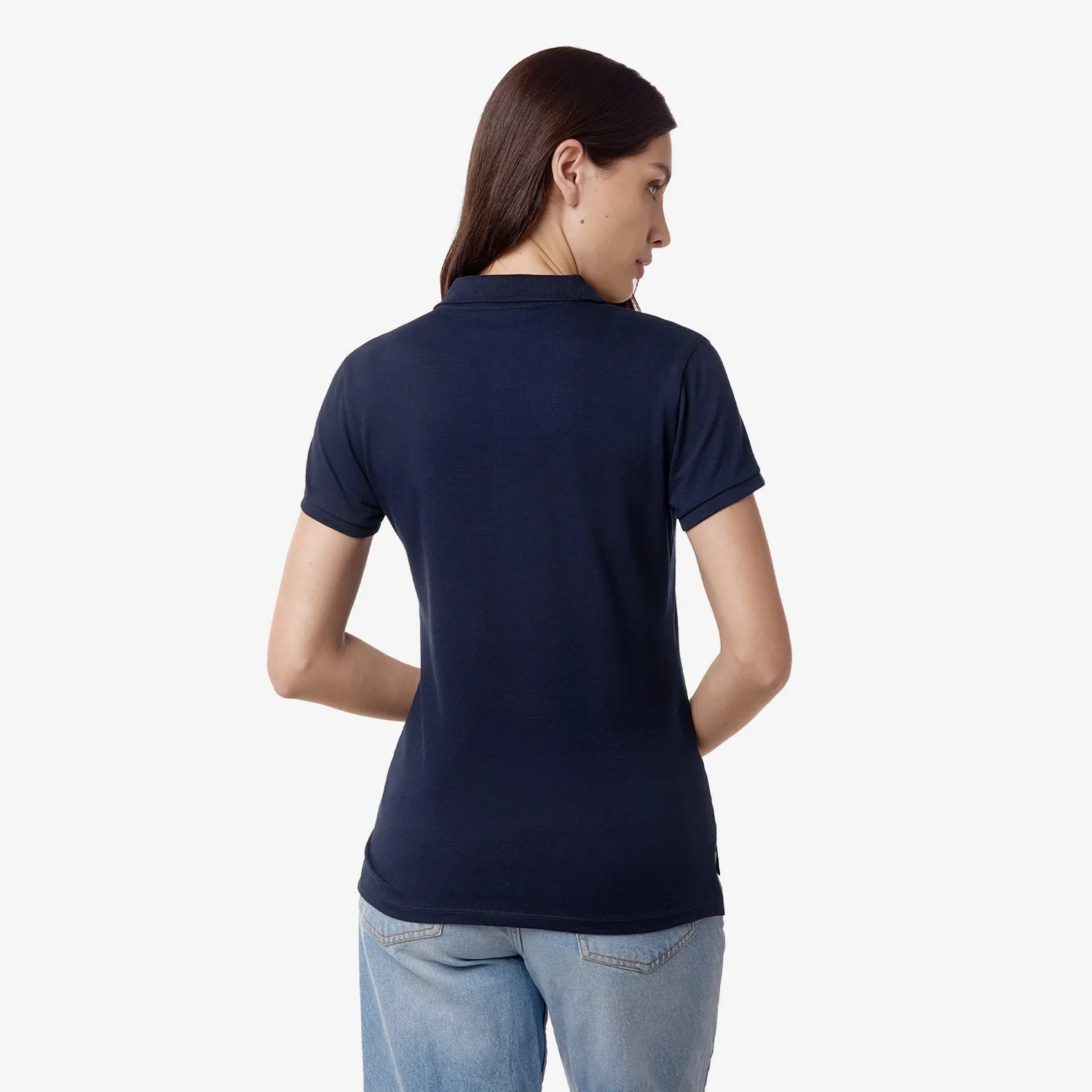 Women's Slim Fit Polo Shirt party vibe
