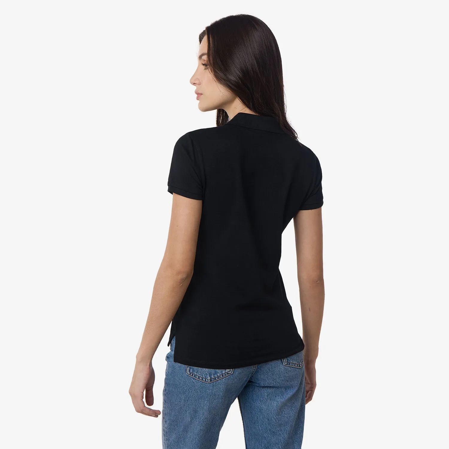 Women's Slim Fit Polo Shirt detail must