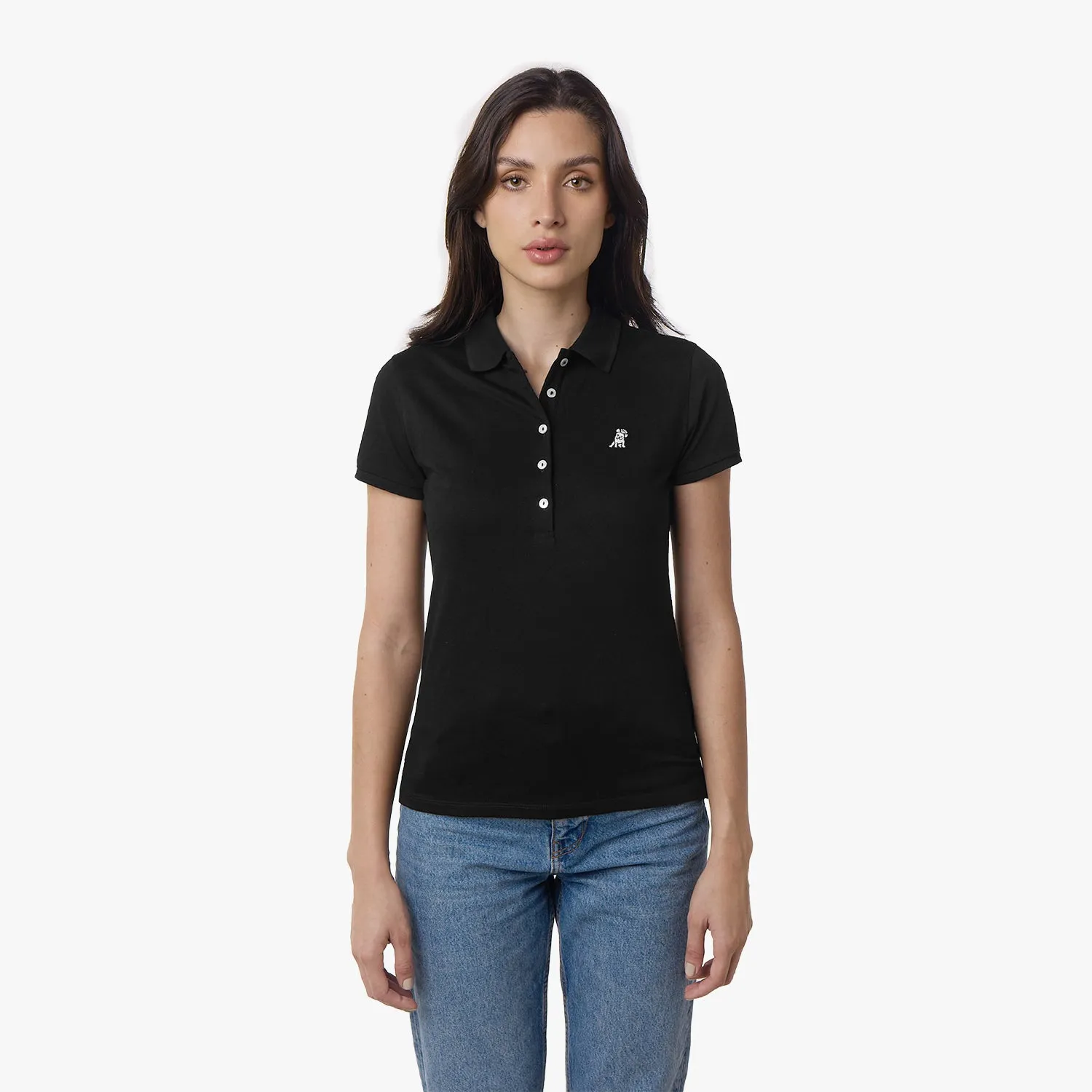 Women's Slim Fit Polo Shirt office look