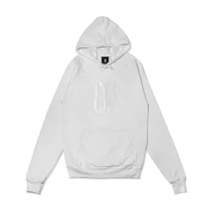 Womens True Logo Hoodie White Cool attitude