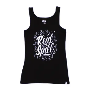 Womens True x Spillions Tank Top Black fresh tone
