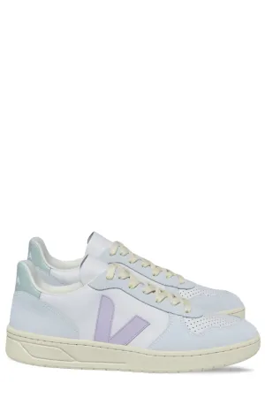 Women's V-10 Leather Sneakers antibacterial treatment