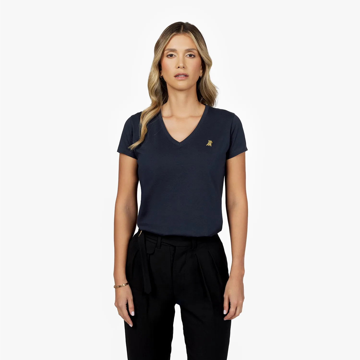 Women's V-Neck Jersey T-Shirt urban daily