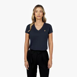 Women's V-Neck Jersey T-Shirt urban daily